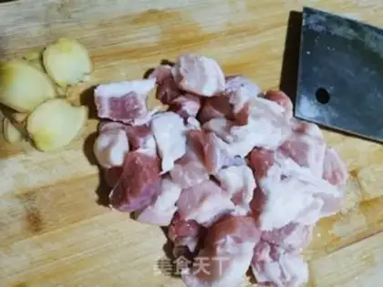 Make Red meat step 0