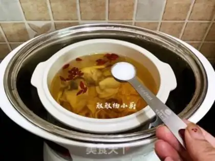 Make Powder chicken soup step 7