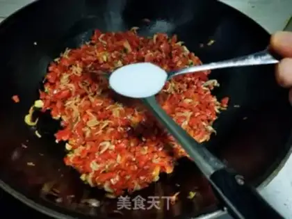 Make Shrimp skin and chili pepper step 8