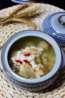 Make Powder chicken soup step 8
