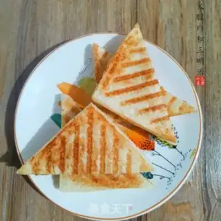 Make Ham pine sandwich step 6