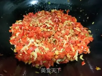 Make Shrimp skin and chili pepper step 9