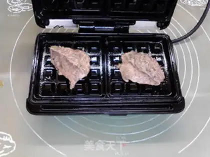 Make Onion peppers, potatoes, and all-mega waffles step 9