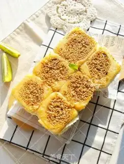 Make ♪ Bread at the bottom of honey step 17