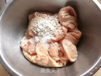 Make Smoky intestines step 1