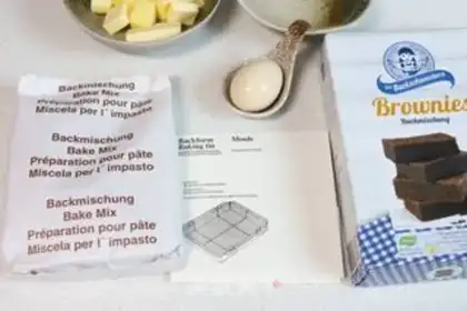 Make Brownie step 1