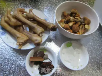 Make Qi-su, chicken claws step 0