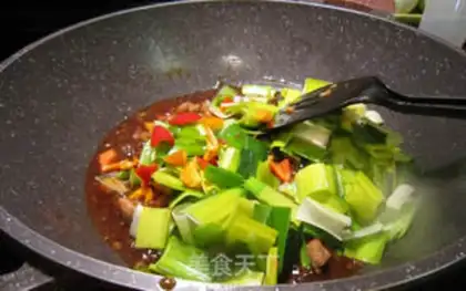 Make Red veggie chicken step 9