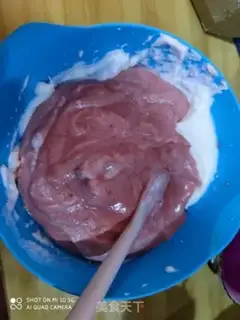 Make Flamingo Cake step 8