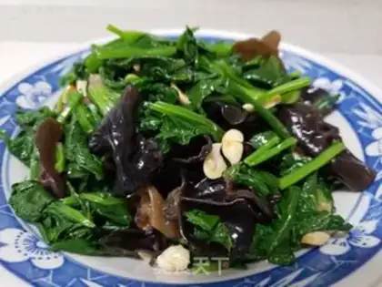 Make Spinach chords step 5