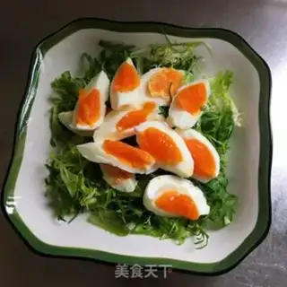 Make Eggs mixed with a chrysanthemum step 4