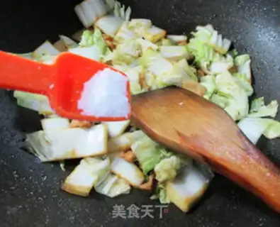 Make Five flowers for cabbage step 6