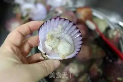 Make A scallop fan step 3