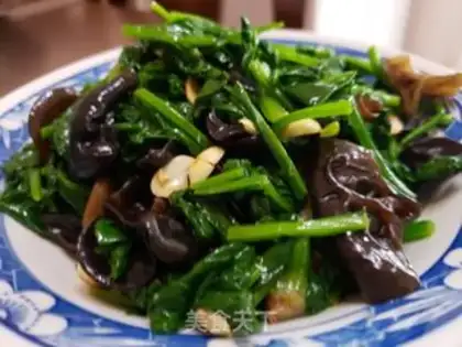 Make Spinach chords step 6
