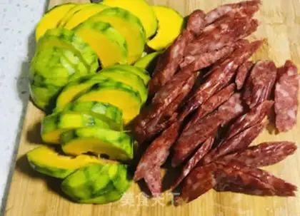 Make Vegetable sausage step 2