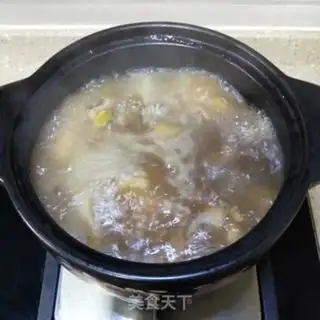 Make A chicken stew with yellow broccoli step 11