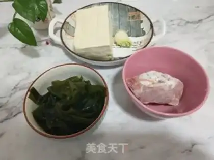Make Belt tofu soup step 0