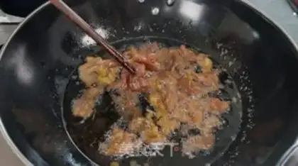 Make Fried lamb step 6