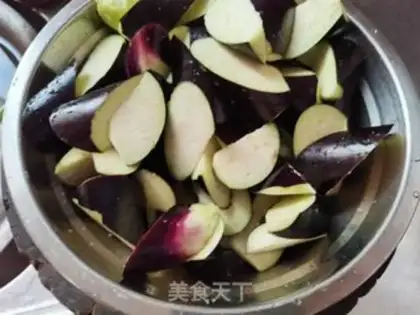 Make Red eggplant step 2
