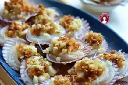 Make A scallop fan step 14