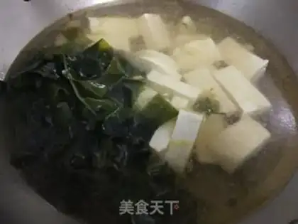 Make Belt tofu soup step 5