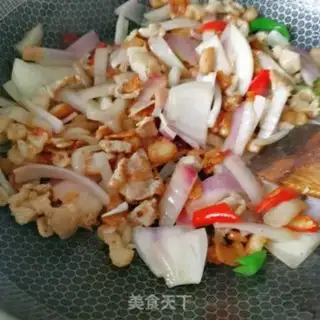 Make Onion fried meat step 4