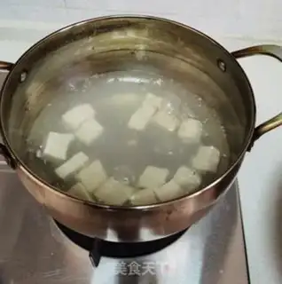 Make Duck blood tofu step 2