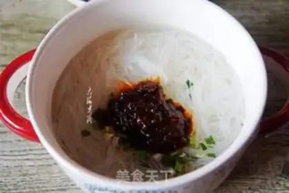 Make Beef spicy rice powder step 4