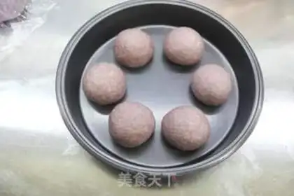 Make Black rice round of cheese, breakfast bread step 6