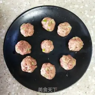 Make Meatballs, tofu soup step 3