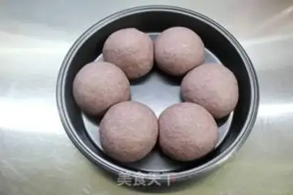 Make Black rice round of cheese, breakfast bread step 7
