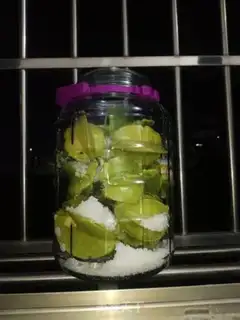 Make Sour peach water step 5