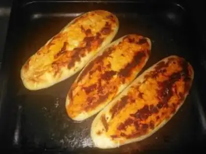 Make Butter pepper sauce bread step 15