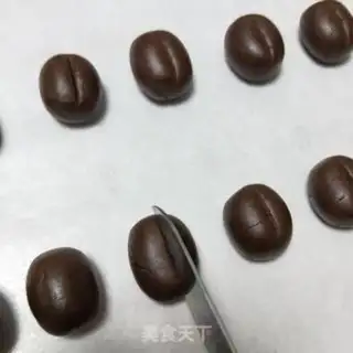 Make Coffee-bean cookies step 10