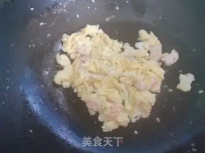 Make Smelt eggs and shrimp step 2