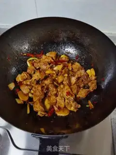 Make Red lamb stew, radish step 8