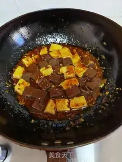 Make Duck blood tofu step 15