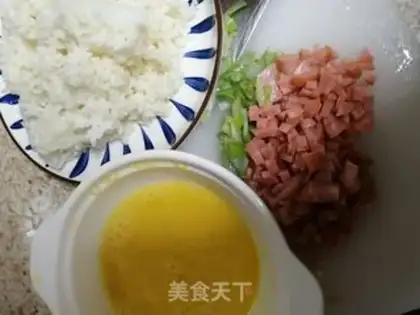 Make Sausage fried rice step 0