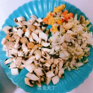 Make Crab tofu step 2