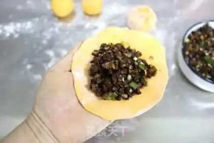 Make Pumpkin buns step 16