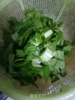 Make A green egg fried rice step 0