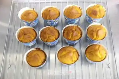 Make Cranberry pumpkin maffin cake step 15