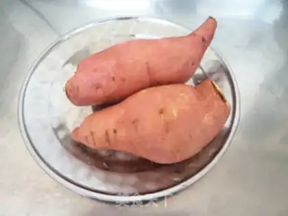 Make The sweet potato silver spoon step 3