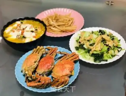 Make Crab tofu step 8