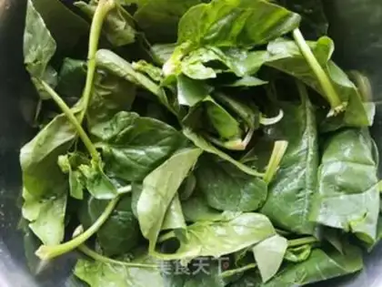 Make Carrot and spinach step 0