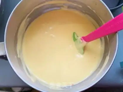 Make Yogurt chili cake step 9