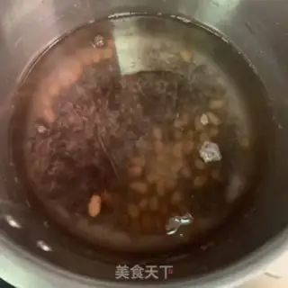 Make Black rice peanut porridge step 3