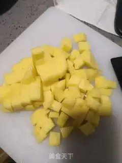 Make Black pepper potato beef step 0