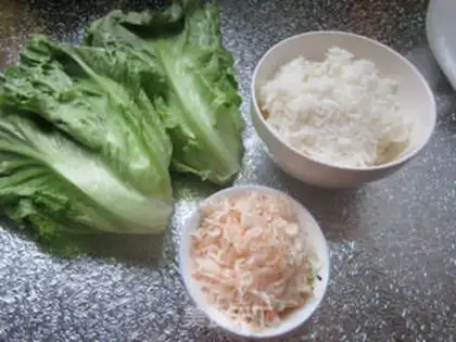 Make Shrimp rice step 0