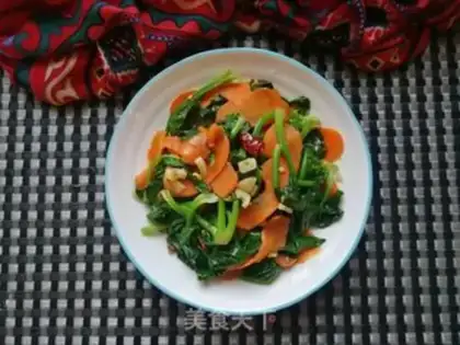 Make Carrot and spinach step 10